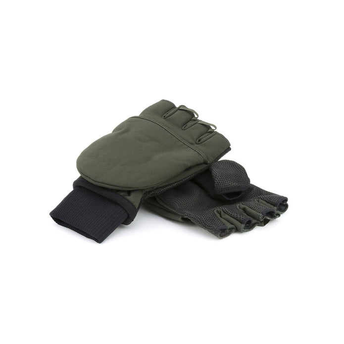 SEALSKINZ WINDPROOF COLD WEATHER CONVERTIBLE MITT (OLIVE/BLACK)
