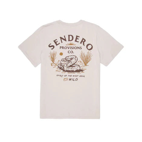 Sendero Provisions Co - Men's Diamondback Pocket Tee - Sand