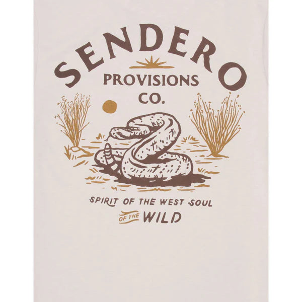 Sendero Provisions Co - Men's Diamondback Pocket Tee - Sand