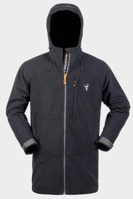 HUNTERS ELEMENT MEN'S SENTRY BUSH COAT FULL ZIP - BLACK