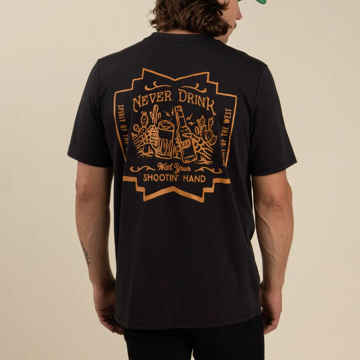 Sendero Provisions Co - Men's Shootin' Hand T-Shirt - Black