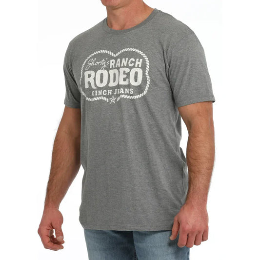 Cinch Men's Graphic Tee - Grey
