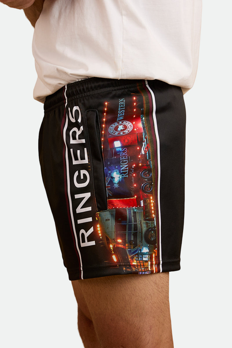 Ringers Western Signature Bull Truck Footy Short - Multi