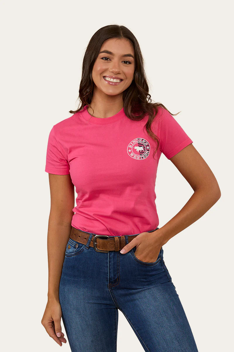 Ringers Western Women's Signature Bull Flag Classic Fit T-Shirt