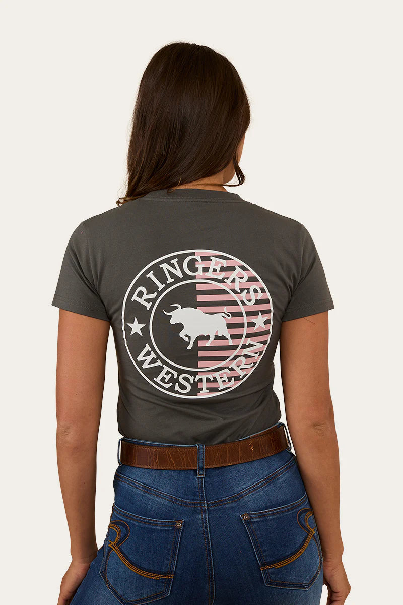Ringers Western Women's Signature Bull Flag Classic Fit T-Shirt