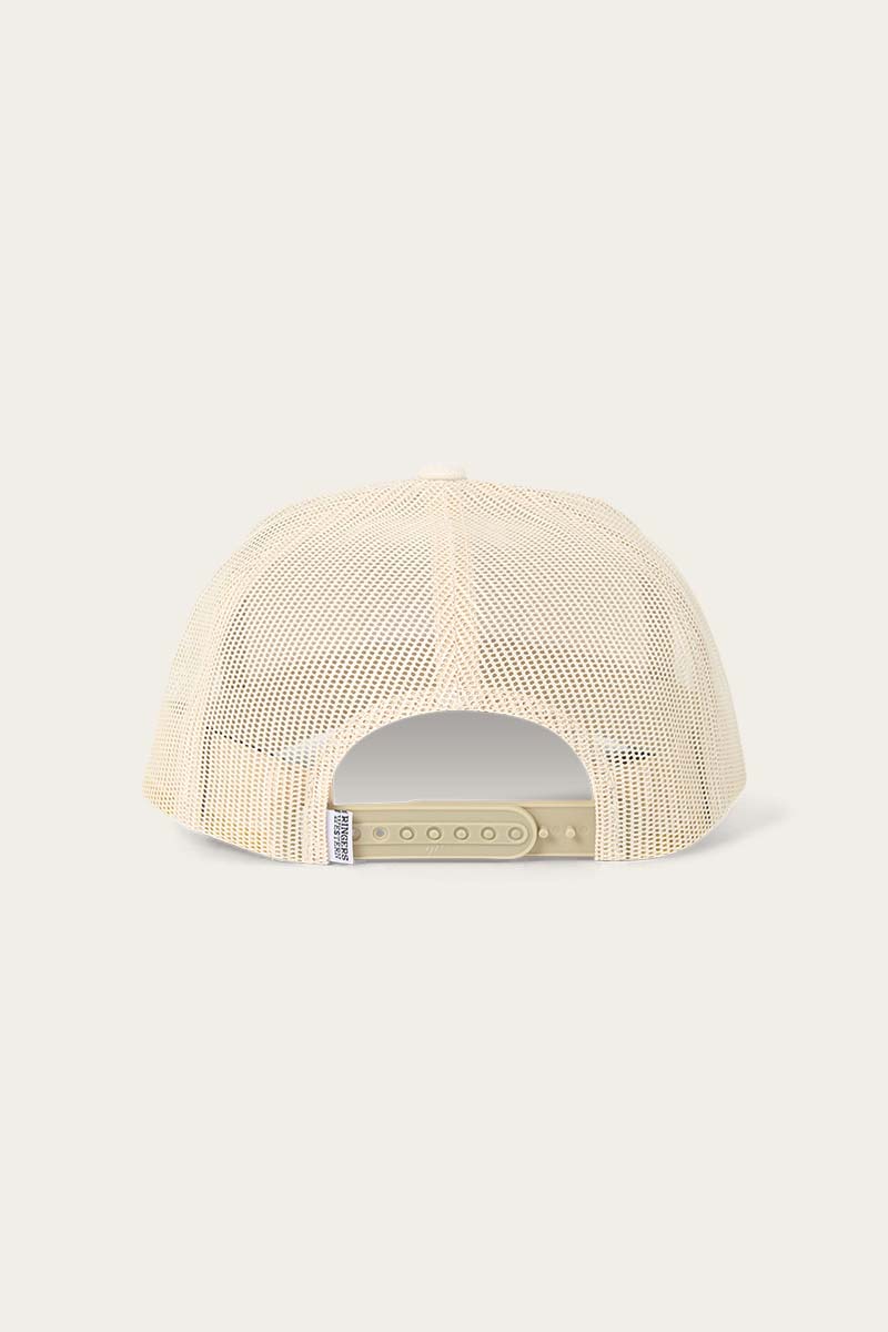 Ringers Western Signature Bull Trucker Cap - Beige/Clay