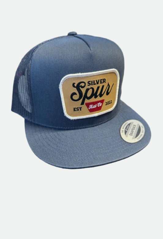 Silver Spur Hat Co - Navy Buckskin Cap