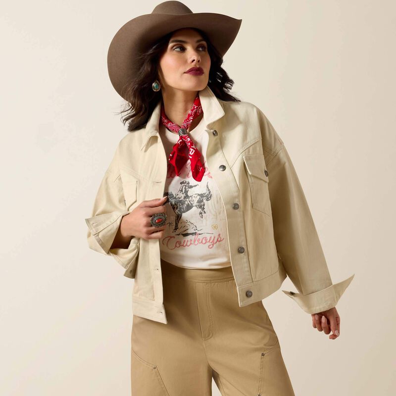 Ariat Women's Solar Cotton Twill Jacket - Summer Sand