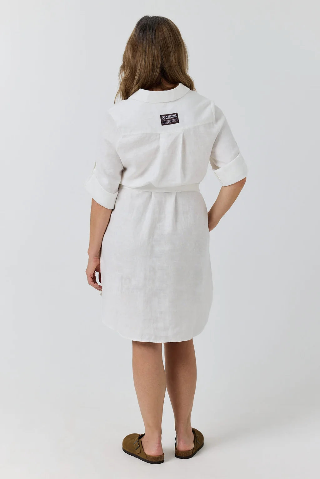 Ringers Western Women's Solene Linen Shirt Dress