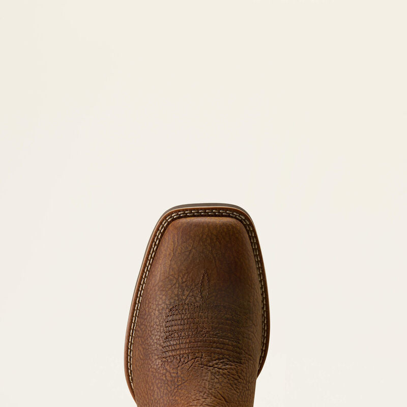 Ariat Men's Sport Sidebet Wide Square Toe Cowboy Boot - Toasted Grain/ Dark Tan