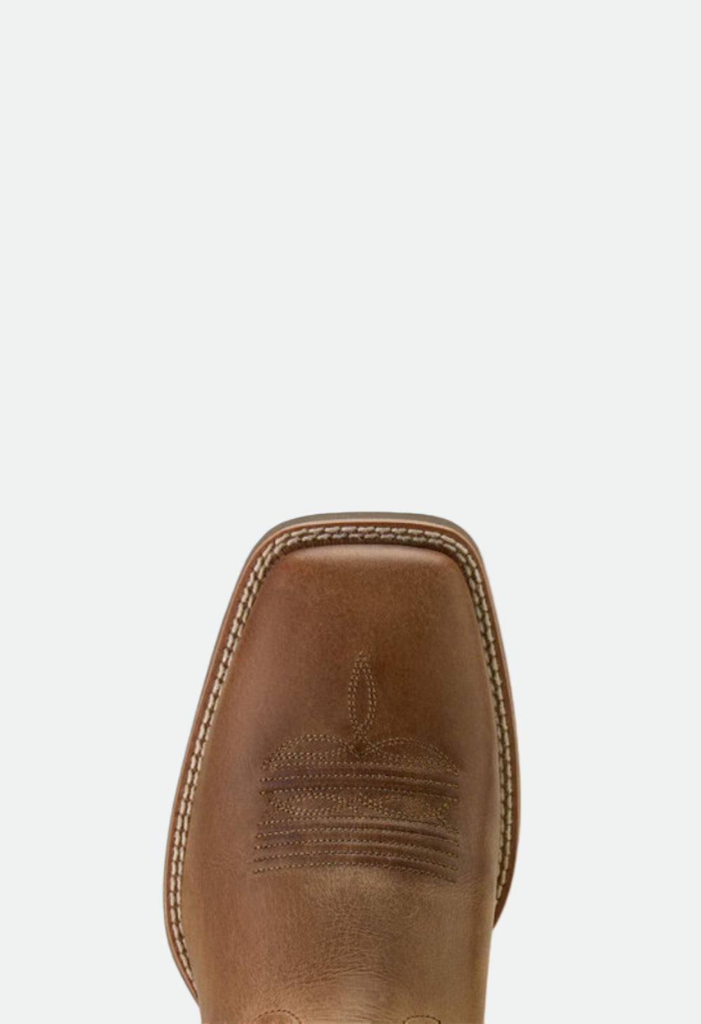 Ariat Men's Sport Steer Skull Wide Square Toe Cowboy Boot - Sandstorm/Bitter Chocolate