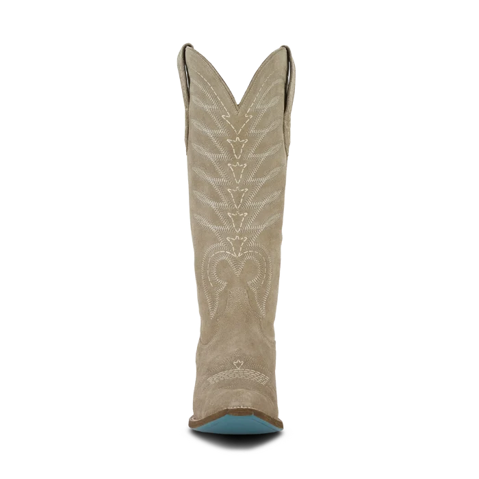 Lane Boots Squash Blossom Women’s Cowboy Boot - Latte Suede