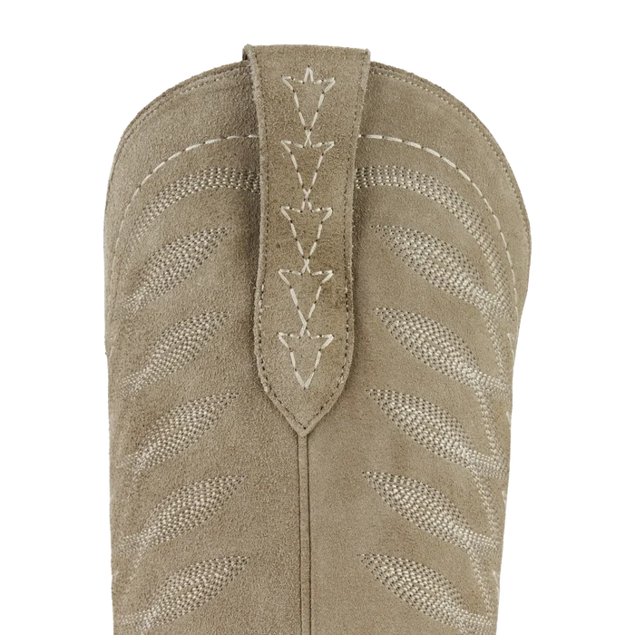Lane Boots Squash Blossom Women’s Cowboy Boot - Latte Suede