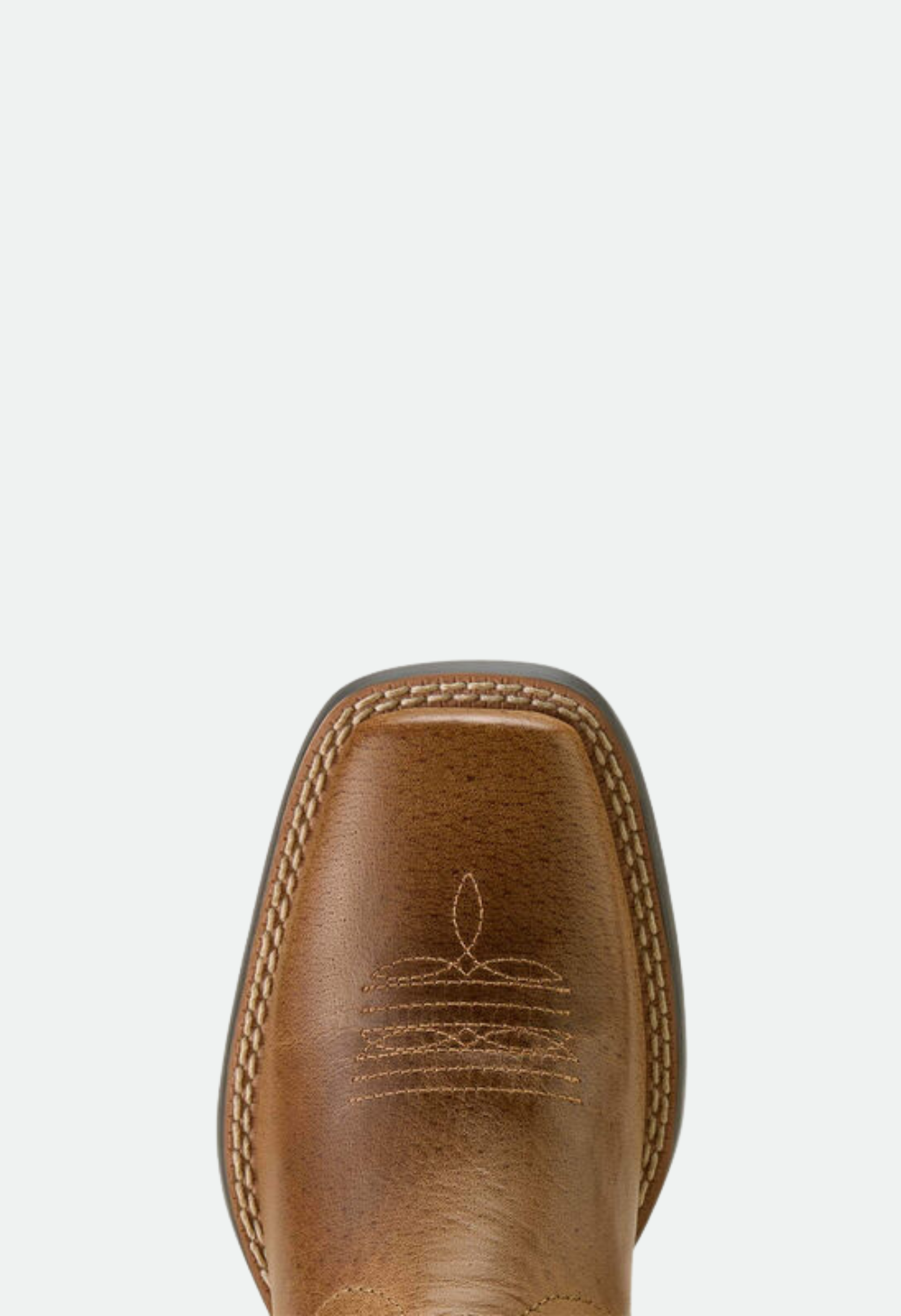 Ariat Youth Stampede Wide Square Toe Western Boot - Desert Brown|Thunder Brown