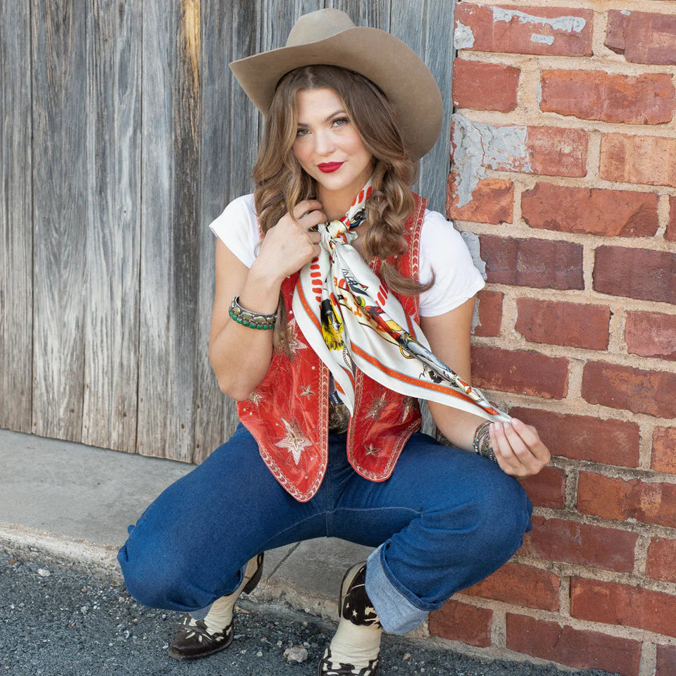 Fringe Scarves Star of the West