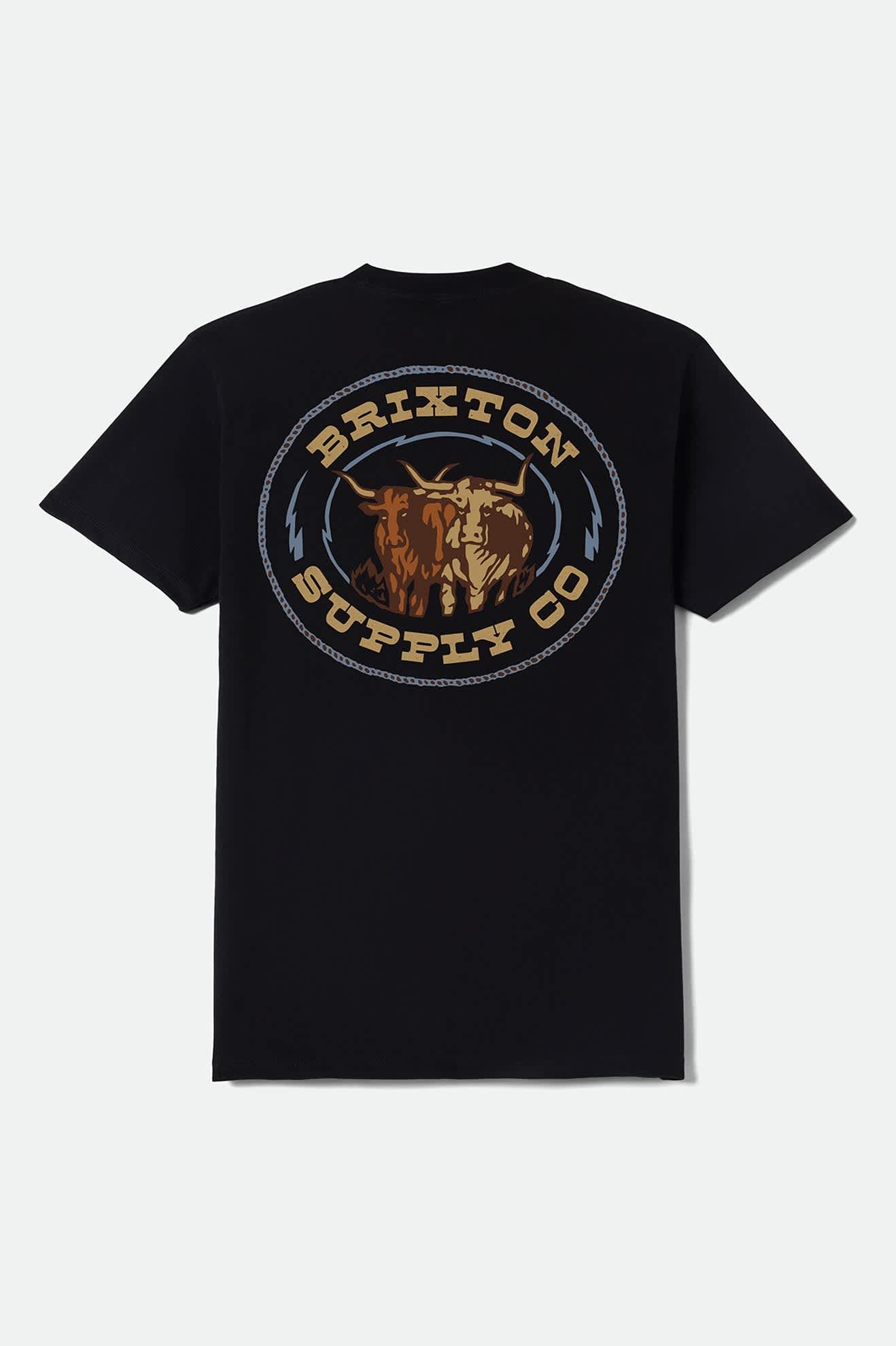 Brixton Men's Steele Standard T-Shirt