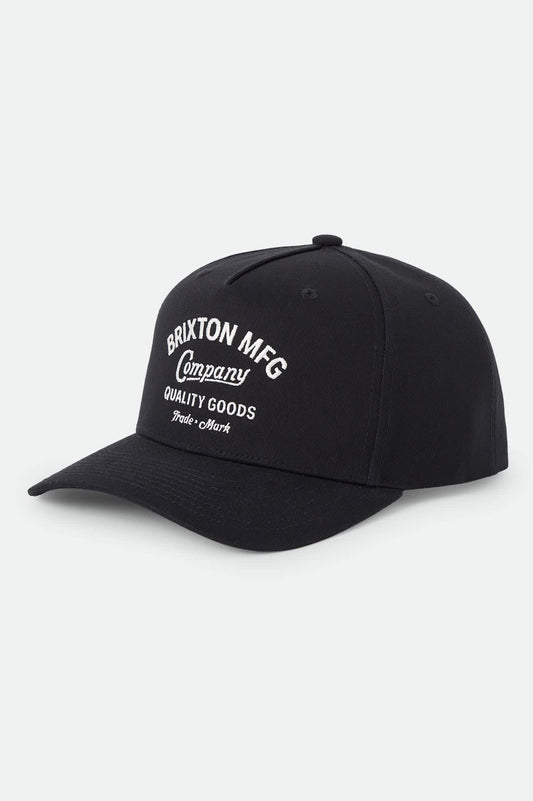 Brixton Unisex Stratton Snapback - Black