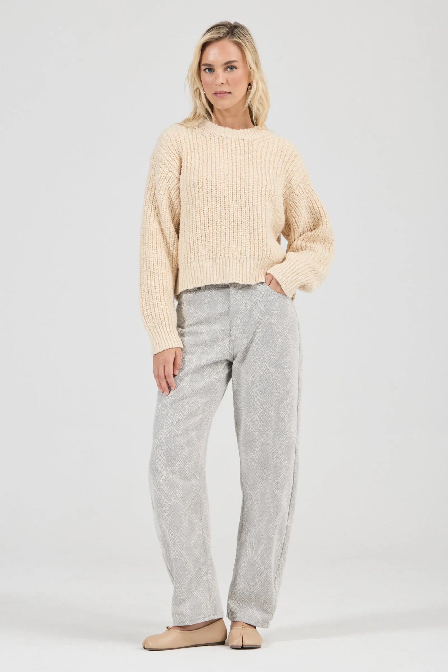 Rolla's Women's Suki Sweater - Cream