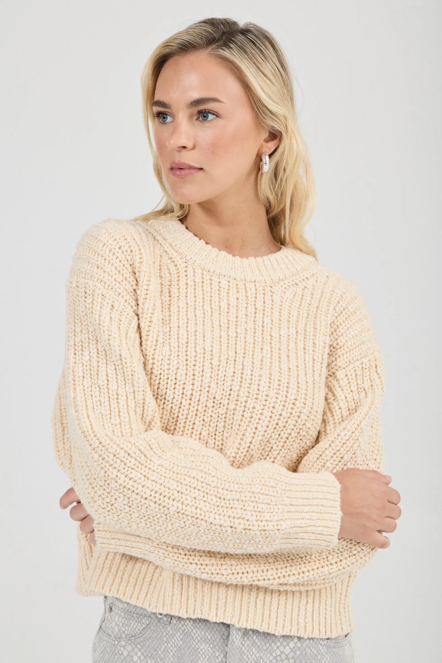 Rolla's Women's Suki Sweater - Cream