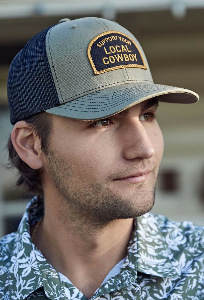 Cowboy Cool Support your local Cowboy Trucker Hat