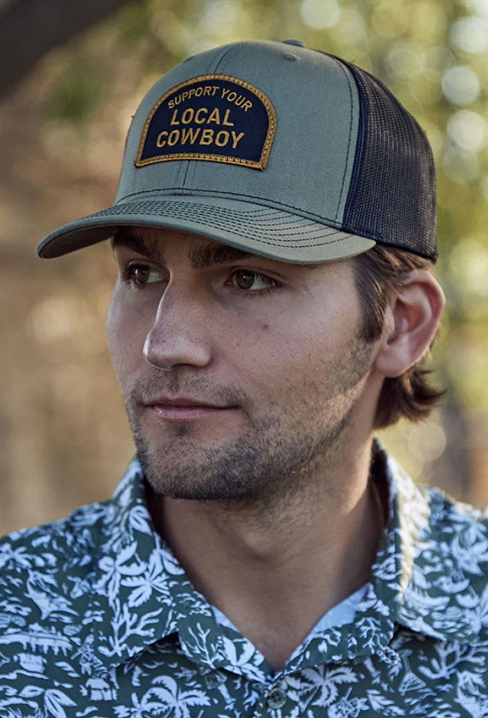 Cowboy Cool Support your local Cowboy Trucker Hat