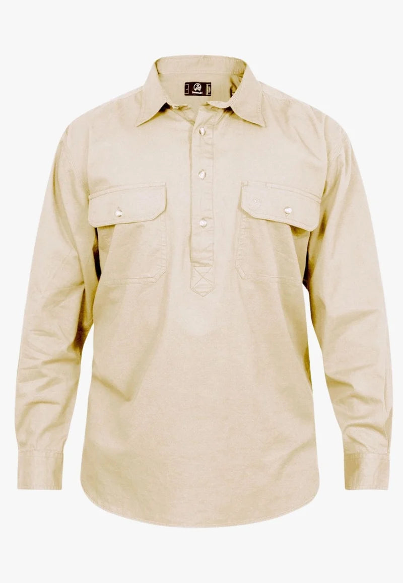 Swanndri Kids Alice Springs Long Sleeve Work Shirt
