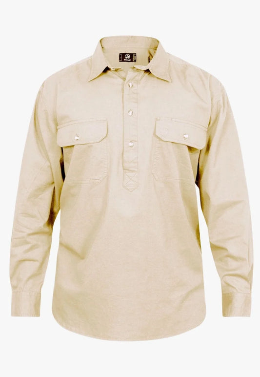 Swanndri Kids Alice Springs Long Sleeve Work Shirt