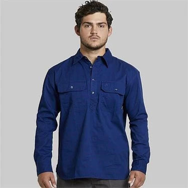 Swanndri Mens Bendigo Long Sleeve Work Shirts