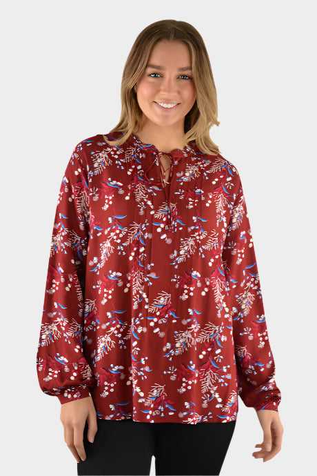 Thomas Cook Women's Grevillea Long Sleeve Blouse