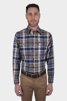 THOMAS COOK MENS MARCO 2PKT LONG SLEEVE SHIRT