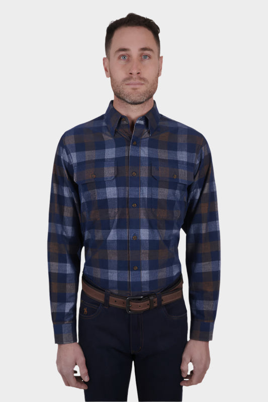THOMAS COOK MENS OLI THERMAL 2PKT L/S SHIRT - SALE