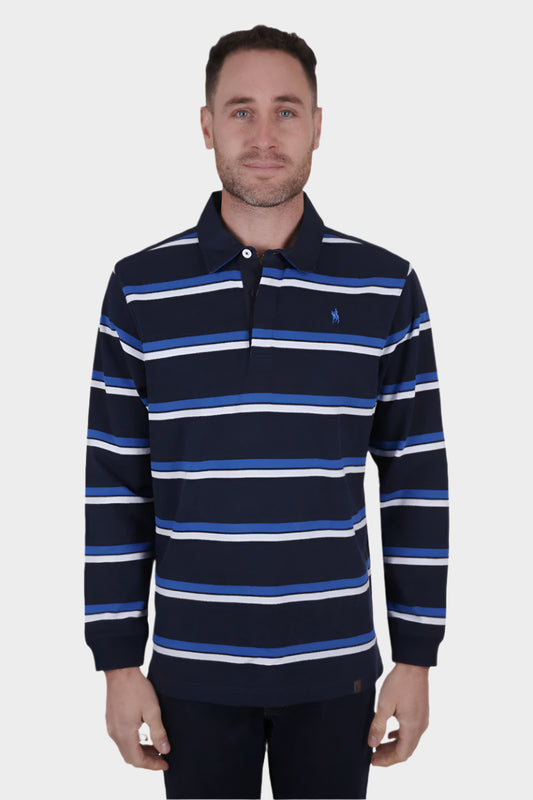 THOMAS COOK MENS PIONEER RUGBY (NAVY/ROYAL)