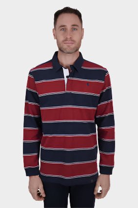 THOMAS COOK MENS DUNKELD RUGBY (NAVY/RED)