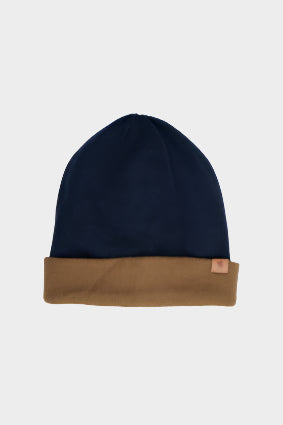 THOMAS COOK CARSON BEANIE (NAVY/TAN)