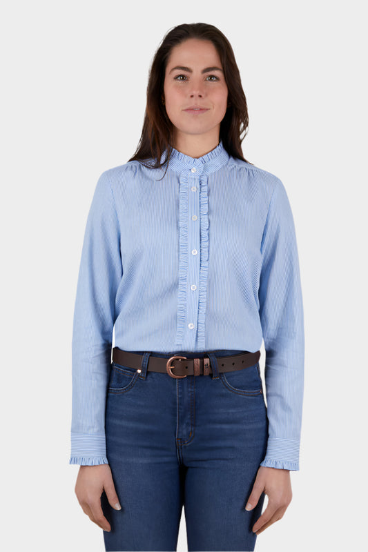 THOMAS COOK WOMENS GENEVIEVE L/S SHIRT (SKY)