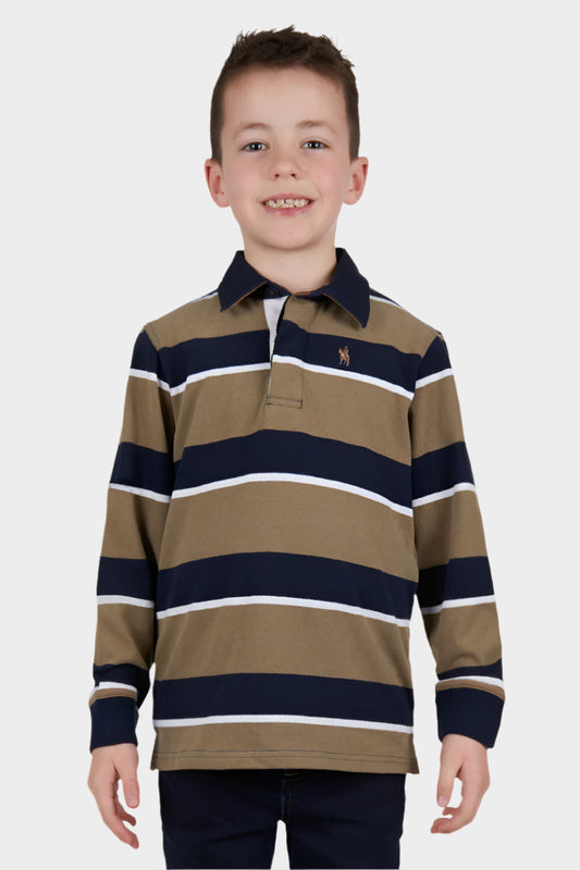 THOMAS COOK BOYS TOM RUGBY (NAVY/TAN)
