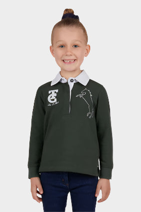 THOMAS COOK GIRLS BELLA RUGBY (OLIVE)