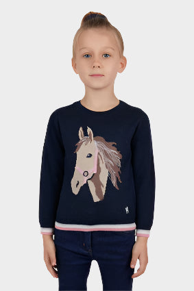 THOMAS COOK GIRLS CLEO JUMPER (NAVY)-CLEARANCE