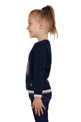 THOMAS COOK GIRLS CLEO JUMPER (NAVY)-CLEARANCE
