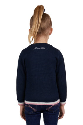 THOMAS COOK GIRLS CLEO JUMPER (NAVY)-CLEARANCE