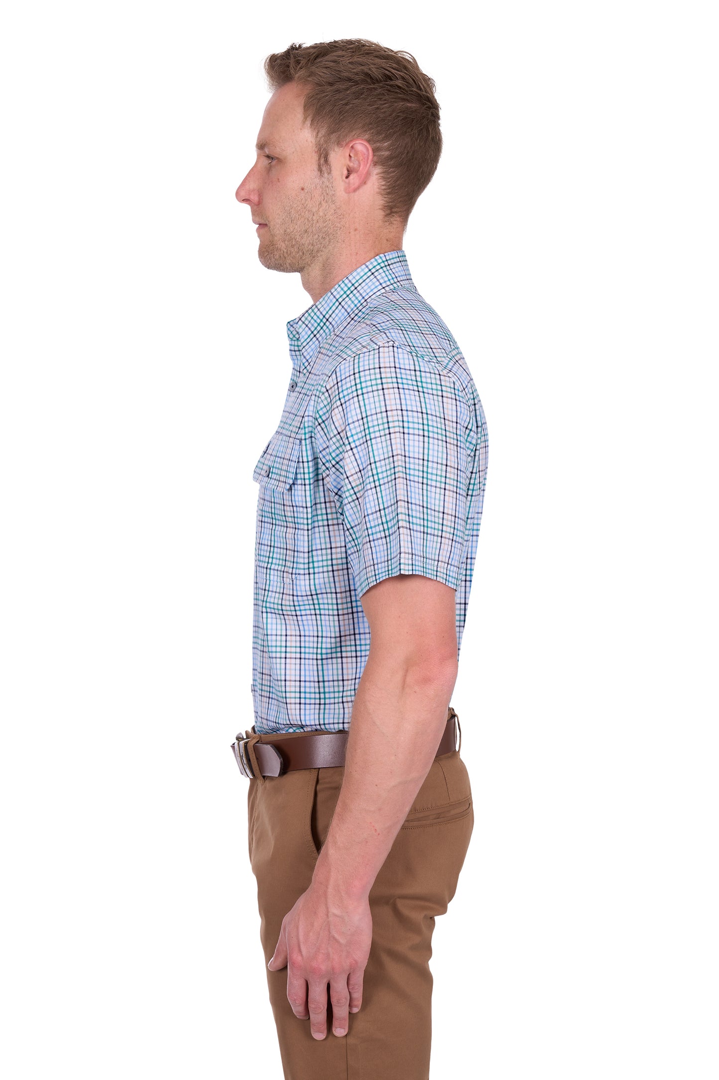 Thomas Cook Men's Matt 2Pkt Ss Shirt - Navy/Multi