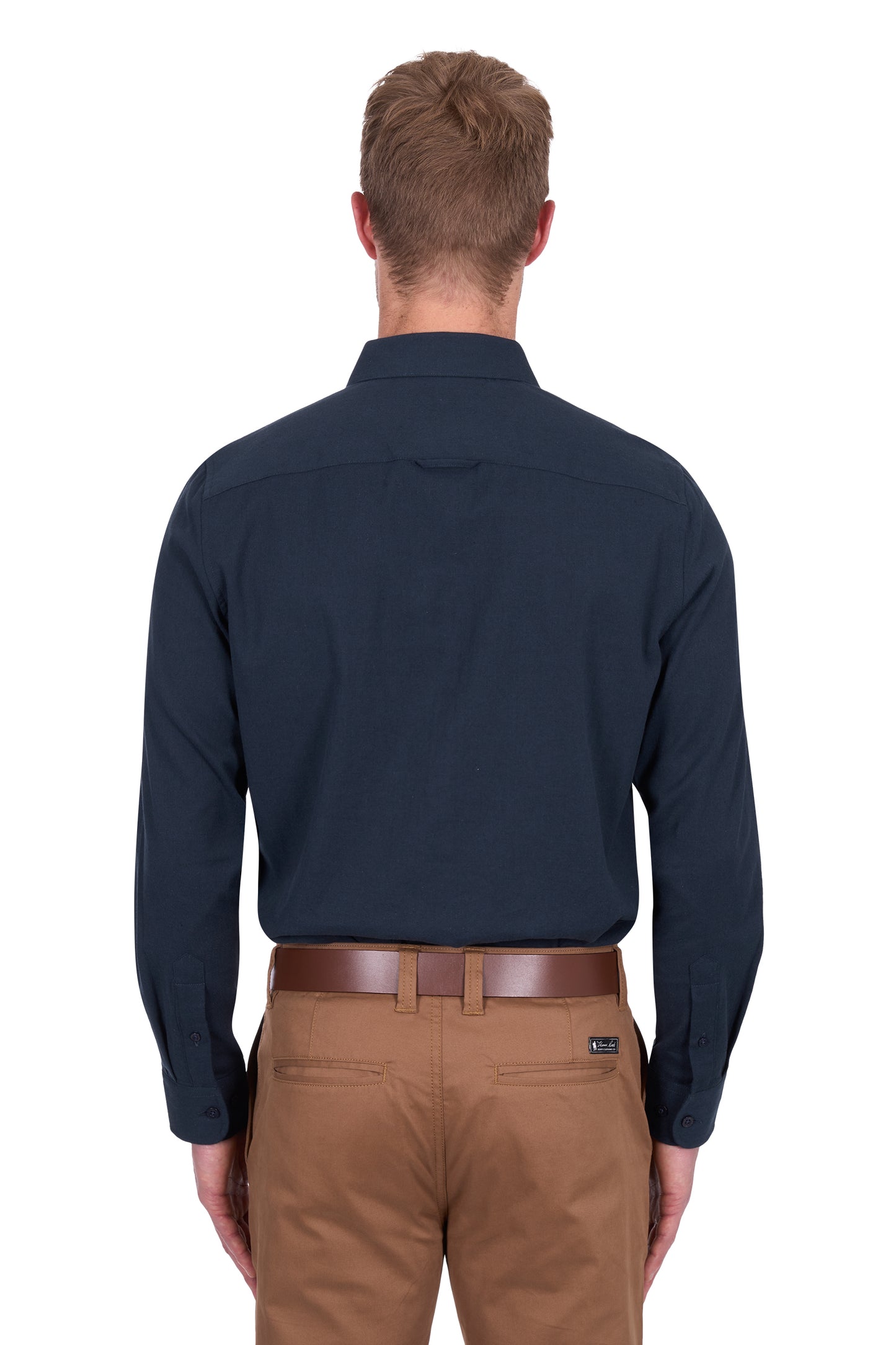 Thomas Cook Men's Roger Linen Ls Shirt - Navy