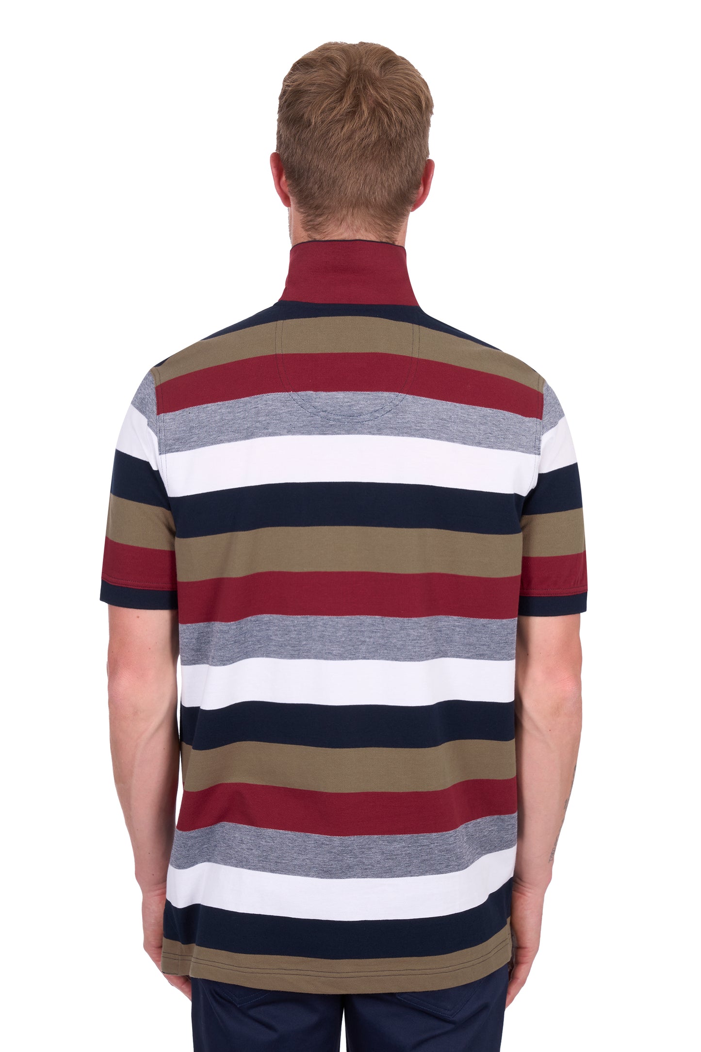 Thomas Cook Men's Sean 1Pkt Ss Polo - Navy/Red