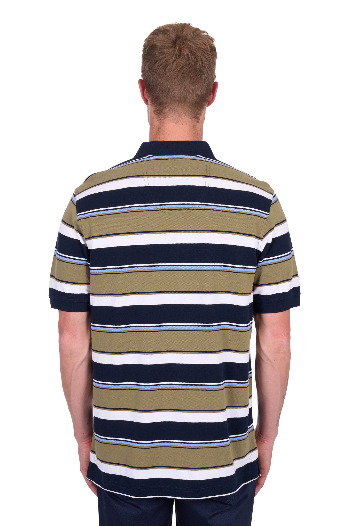 Thomas Cook Men's Tim 1Pkt Ss Polo - Navy/Tan