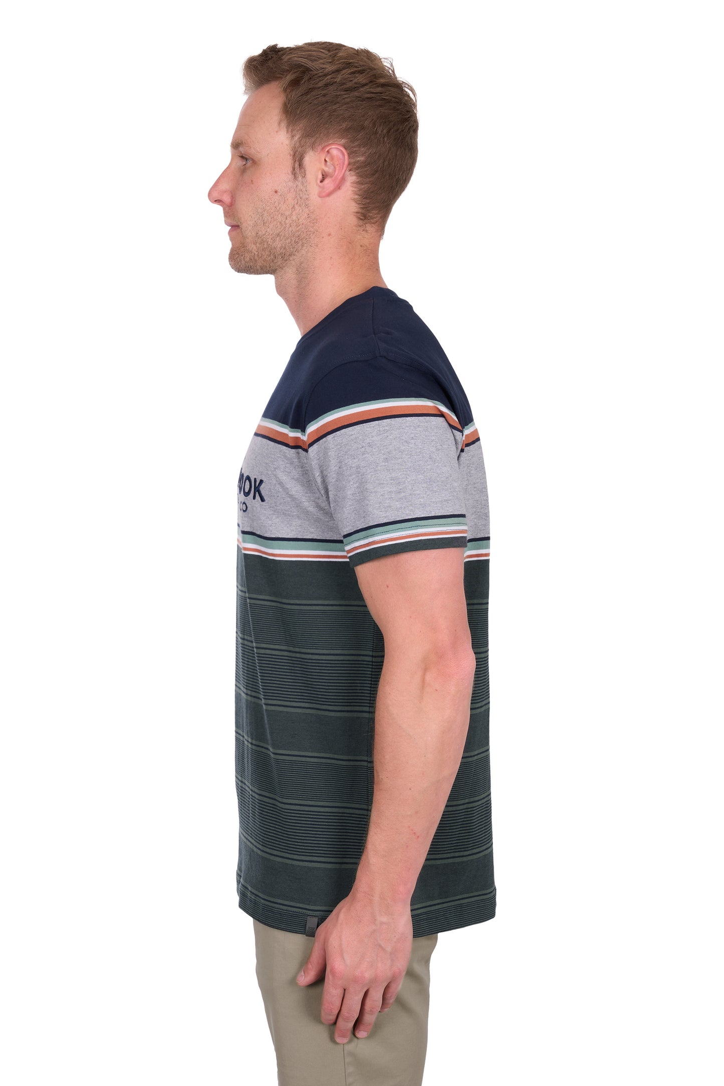 Thomas Cook Men's Dion Ss Tee - Navy/Green