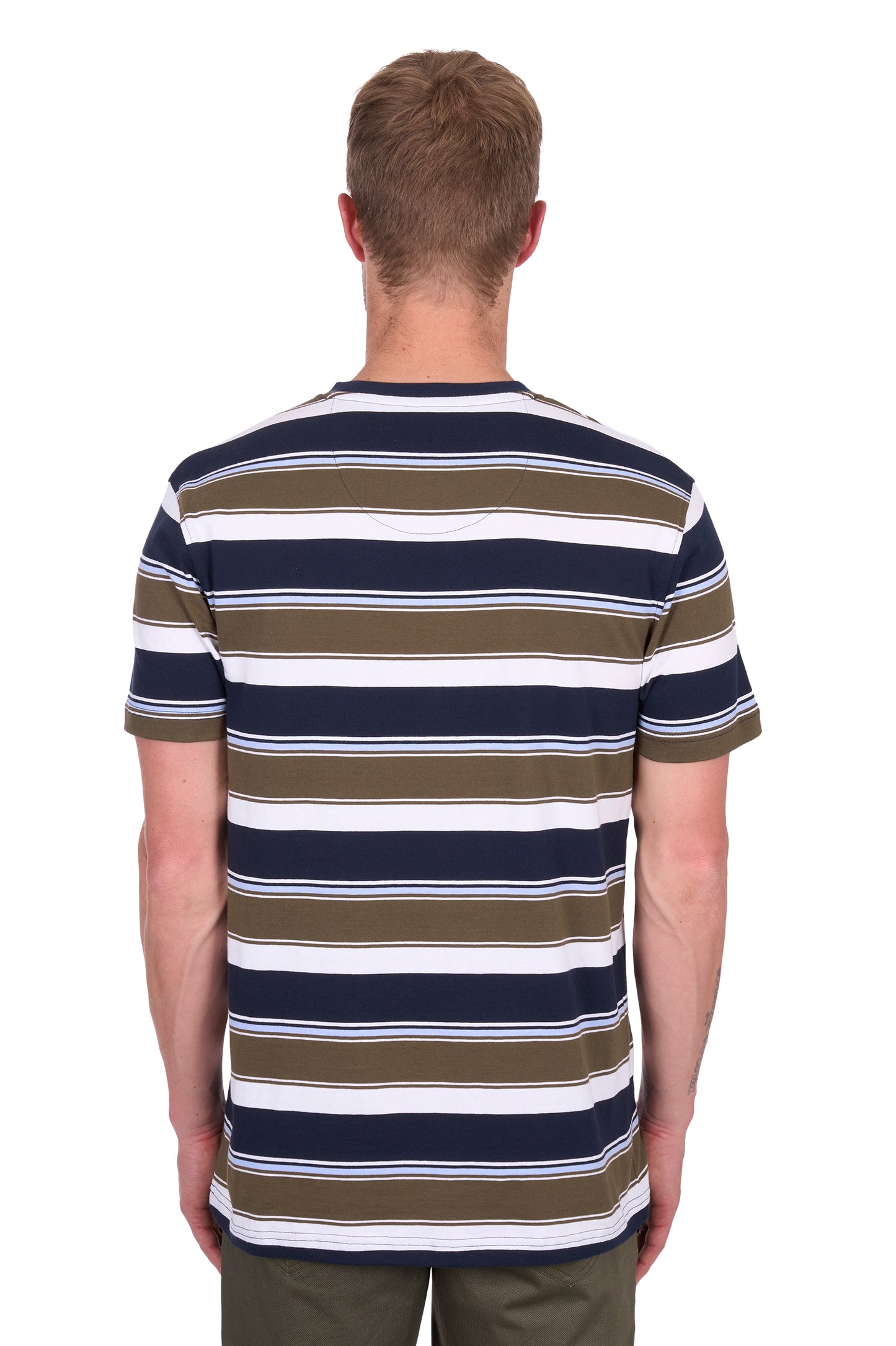 Thomas Cook Men's Keith 1Pkt Ss Tee - Navy/Dark tan