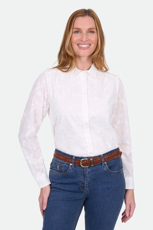 Thomas Cook Women's Remy Ls Shirt - White