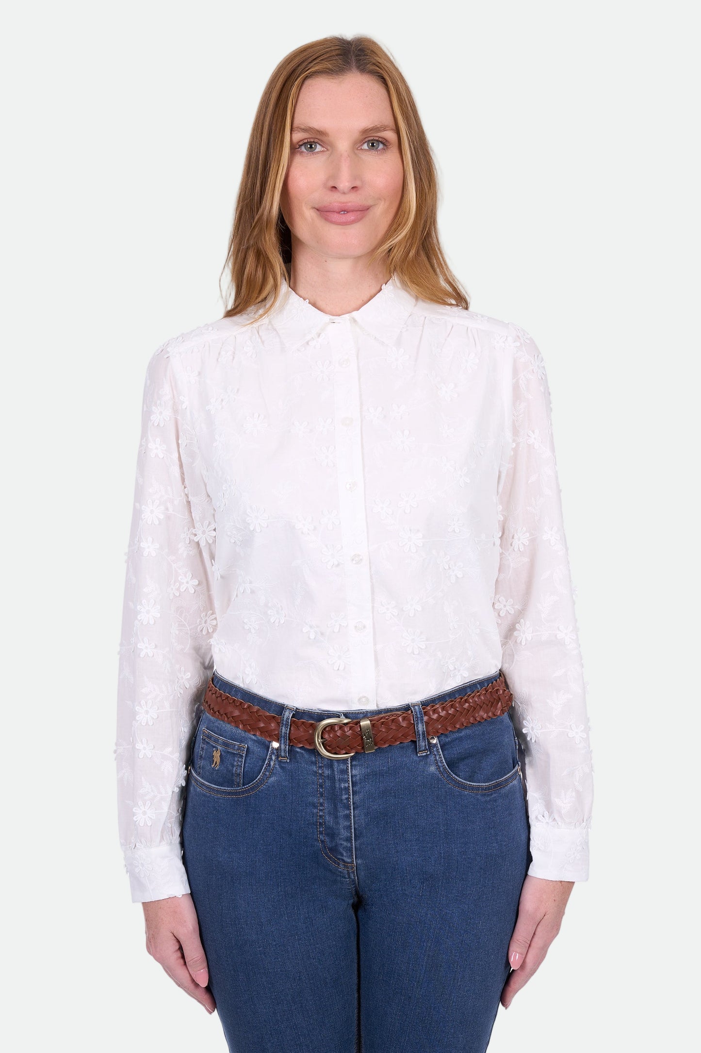 Thomas Cook Women's Remy Ls Shirt - White