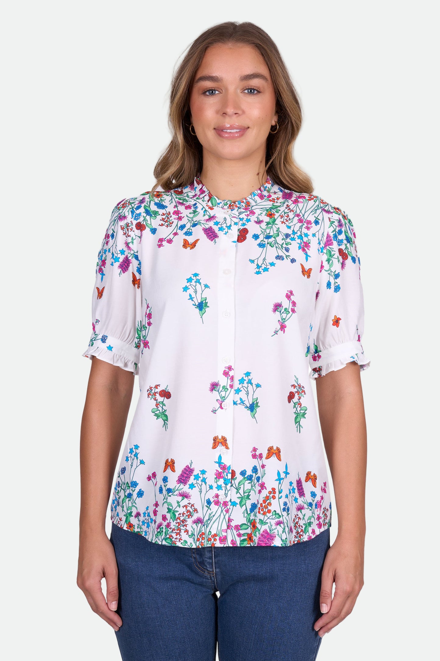 Thomas Cook Women's Bridget Ss Blouse - Multi