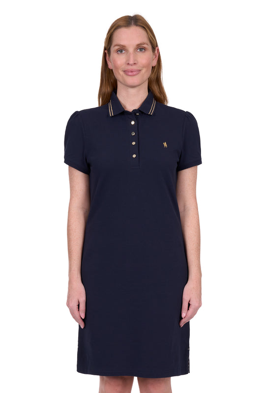 Thomas Cook Women's Traci Ss Polo Dress - Navy